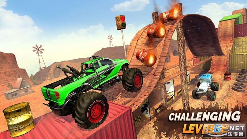 Monster Truck OffRoad Racing Stunts(���￨��ԽҰ�����°�)v1.9 ��Ѱ��ͼ1