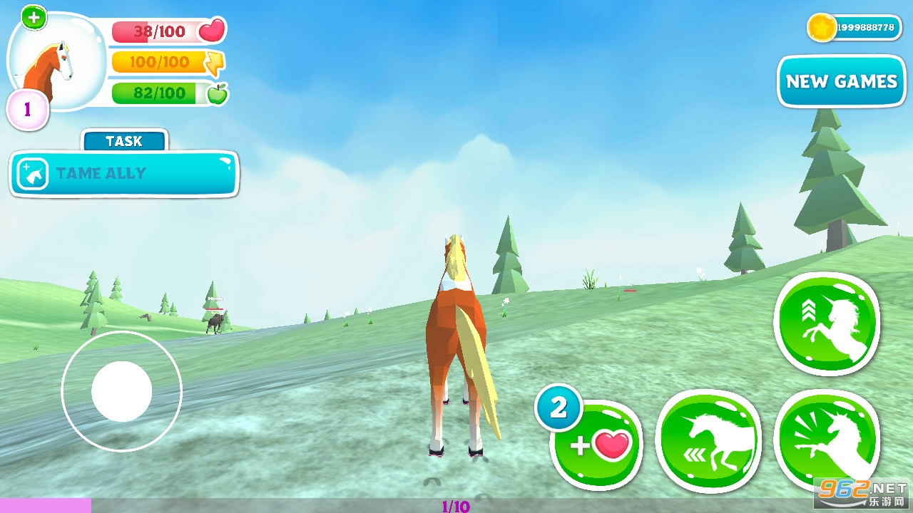 Forest Horse Simulator(森林马模拟器游戏)截图0