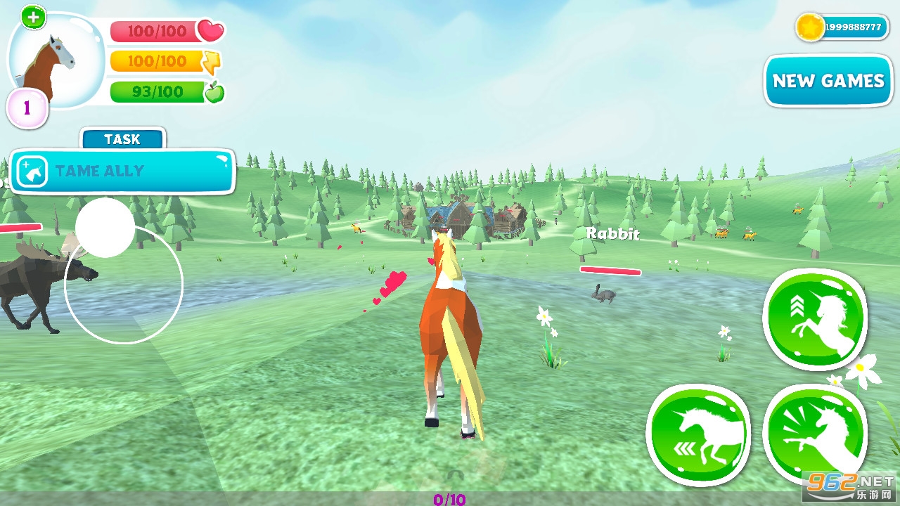 Forest Horse Simulator(森林马模拟器游戏)截图1