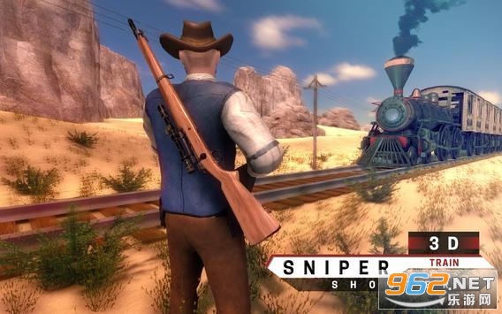 Sniper 3d Train Shooter�ѻ���3d��������Ϸ��ͼ2
