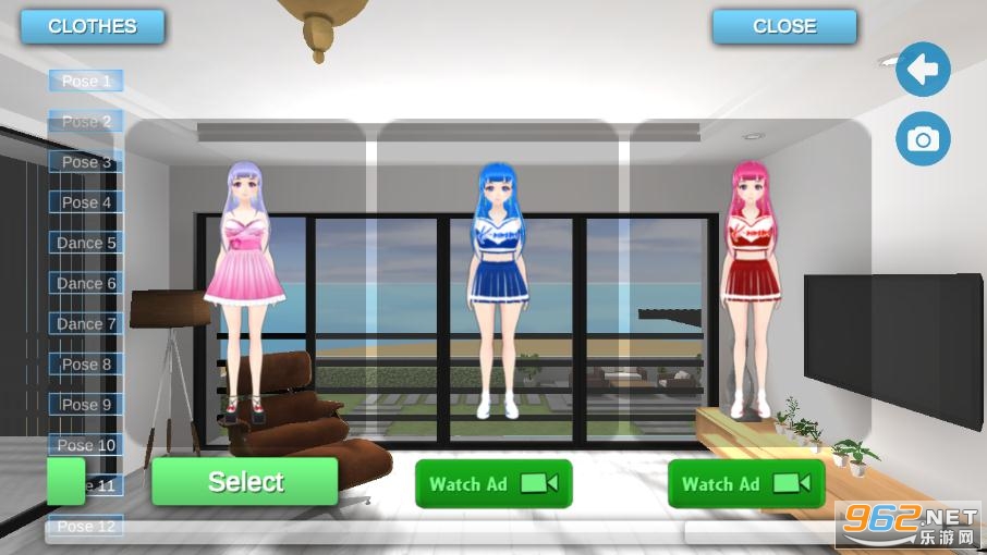 Miku Sakune Anime Girlfriend MMD(动漫女友养成游戏)截图0