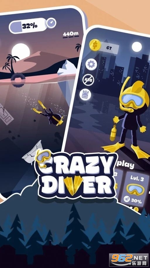 Crazy Diver(���ǱˮԱС��Ϸ)��ͼ1