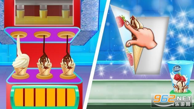 Ice Cream Cooking Factory(冰淇淋制作工厂游戏)截图2