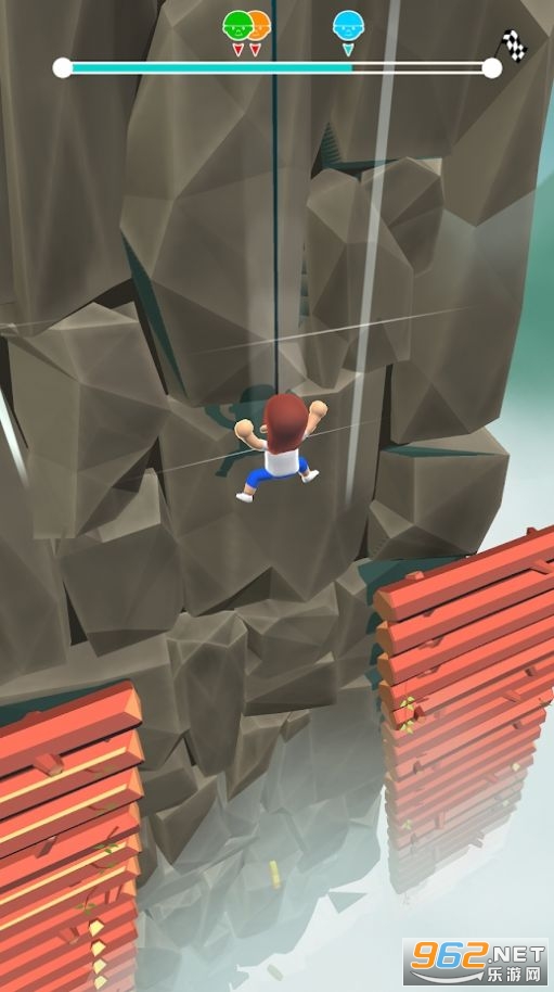 Rappel Race(绕绳下降竞赛游戏)截图1