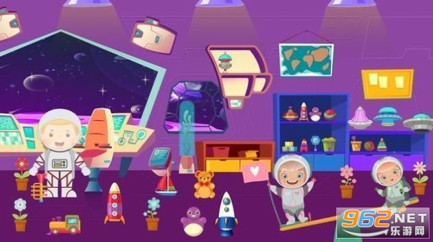 Pretend Play Space Town(��װ��̫��С����Ϸ)v0.4 ���°��ͼ1