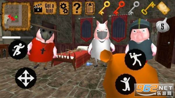 Plague Doctor Neighbor Escape(小猪医生逃跑安卓版)截图0