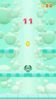 Miku Jump(����δ����֯��ż��Ϸ)��ͼ1