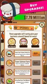 Sushi Tycoon Clicker(������˾�������İ�)v2.20 �ƽ���ͼ2