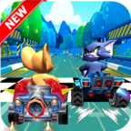Race Jerry Car and Cat Speed(���������������°�)