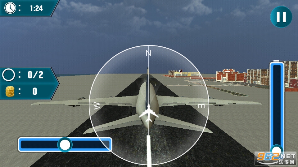 Crazy Flight Simulator 2017(���ɻ�ģ������Ϸ)v1.0 �ƽ���ͼ1