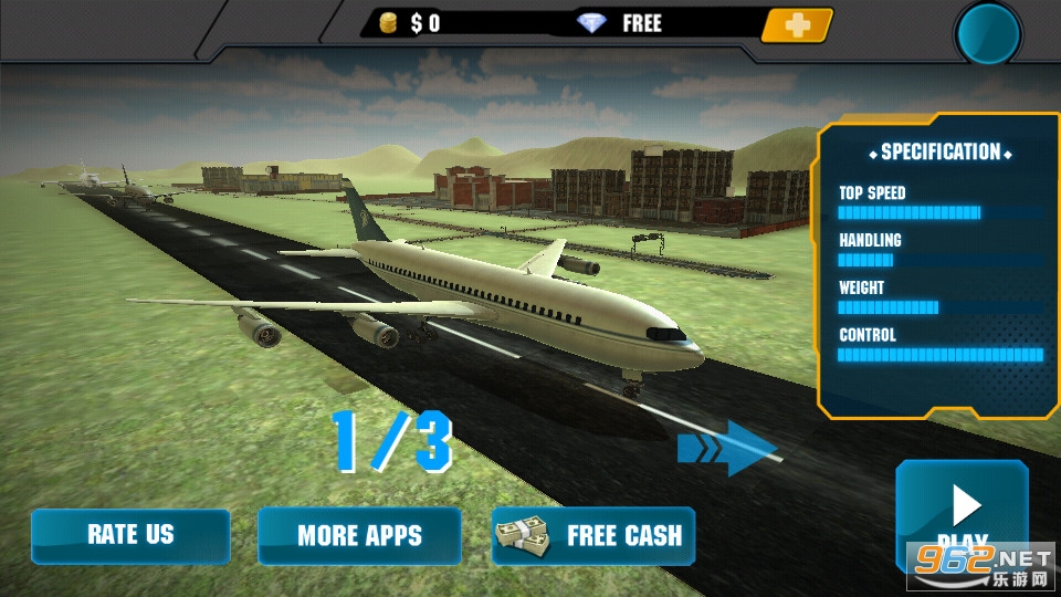 Crazy Flight Simulator 2017(���ɻ�ģ������Ϸ)v1.0 �ƽ���ͼ2