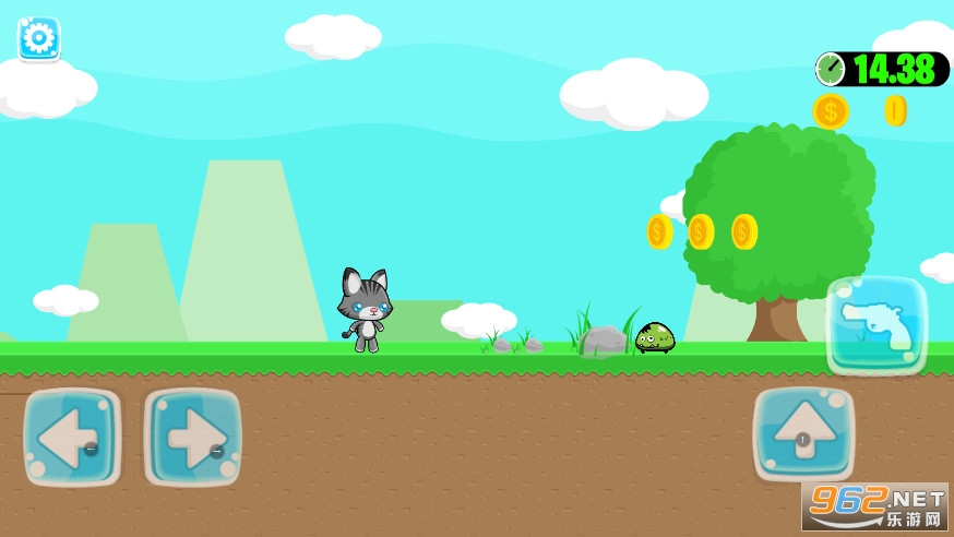 Adventure cat(冒险猫小游戏)截图0
