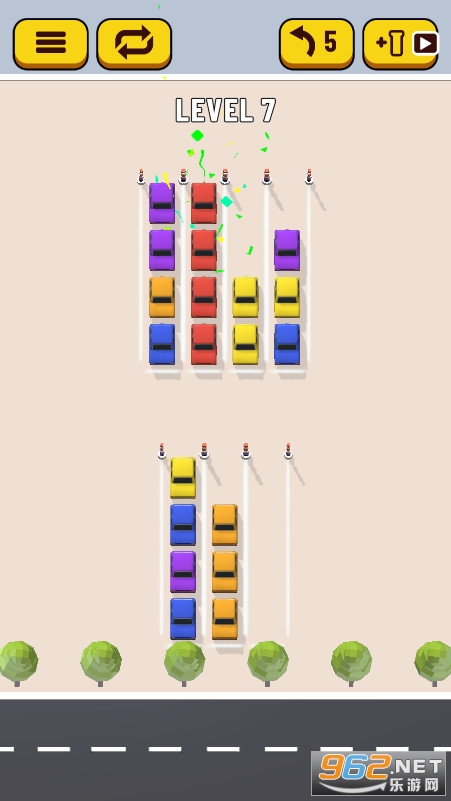 Sort Car Puzzle(��������ƴͼС��Ϸ)��ͼ5