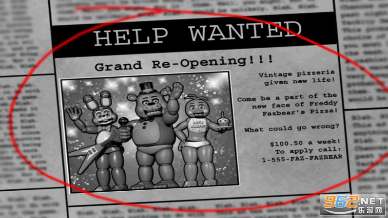 Five Nights at Freddys 2 Demo玩具熊超可动模拟器游戏截图2