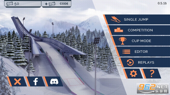 Fine Ski Jumping(�ܺ���̨��ѩ)v0.5.1b���İ��ͼ0