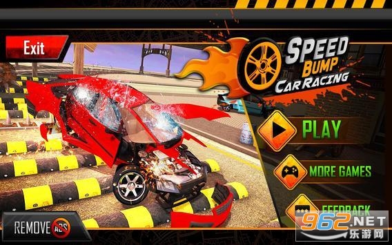 Speed Bump High Speed Car Crashed: Test Drive Game高速汽车撞车试驾截图0