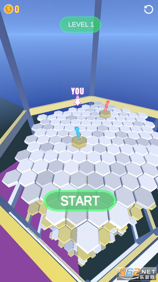 ��������Ծ��Ϸv0.6 (Fall Guys Hexagone)��ͼ0