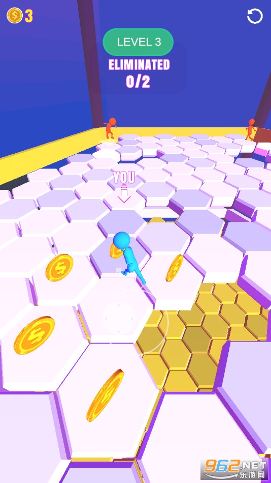 ��������Ծ��Ϸv0.6 (Fall Guys Hexagone)��ͼ4