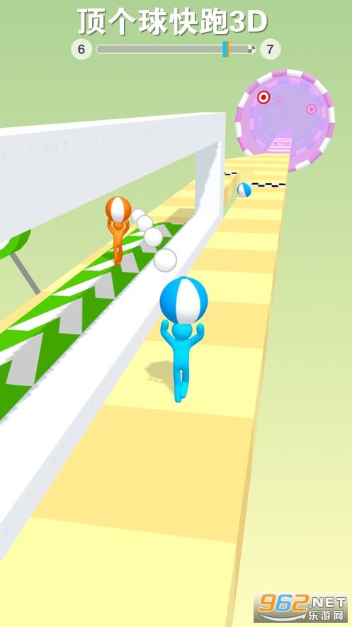 顶个球快跑3D游戏 顶个球快跑3D游戏