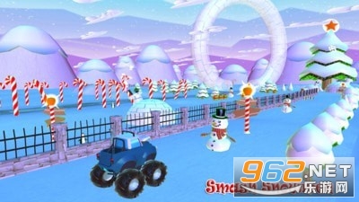 雪人怪兽车游戏 雪人怪兽车游戏