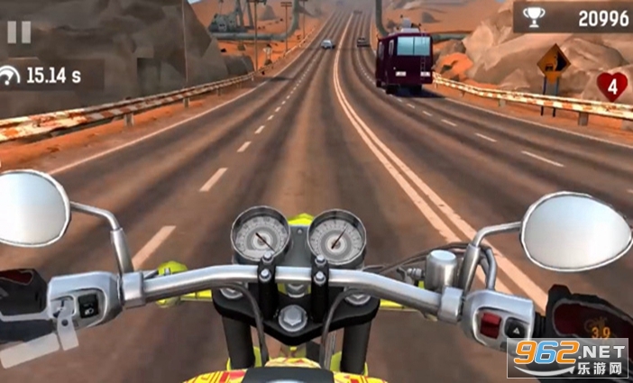 摩托骑士GO无限金币钻石版(Moto Rider)截图3