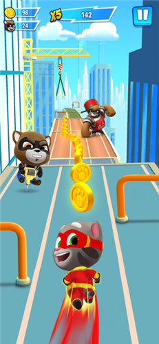 ��ķèӢ���ܿ���ʷ�Talking Tom Hero Dash�������ͼ1