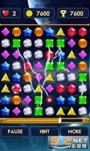 Jewels Match(��ʯ�Զ���������Ϸ)��ͼ1
