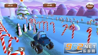 雪人怪兽车游戏截图1