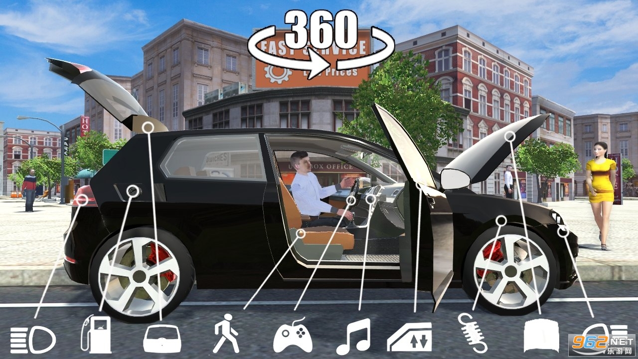 Car Simulator Golf(����ģ�����߶���CarSimulatorGolf��Ϸ)��ͼ1