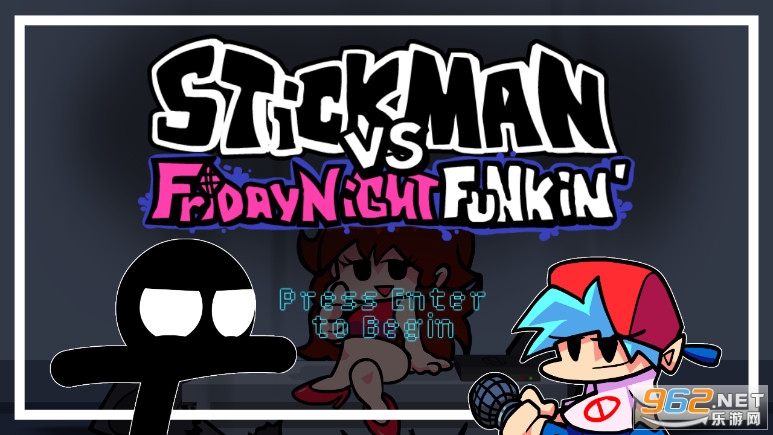 ����ҹ�ſ˻����С�ڶ�ս������(Stickman Vs Friday Night Funkin)��ͼ1