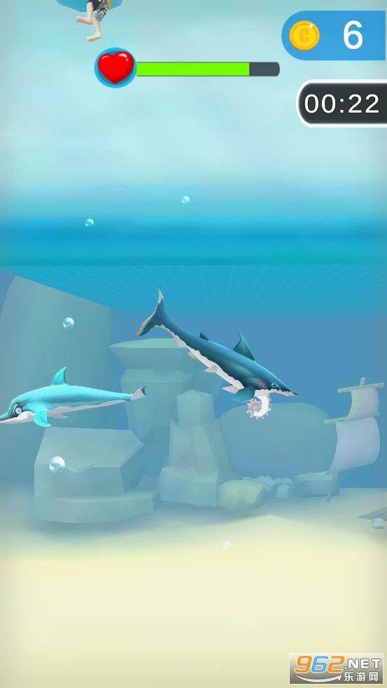 �����3D(Shark Frenzy 3D)v2.0��׿���ͼ1