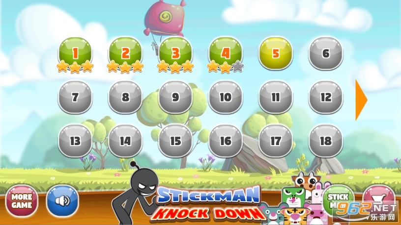 ����˵���(Stickman Knock Down)v1.0.6 ��׿���ͼ0