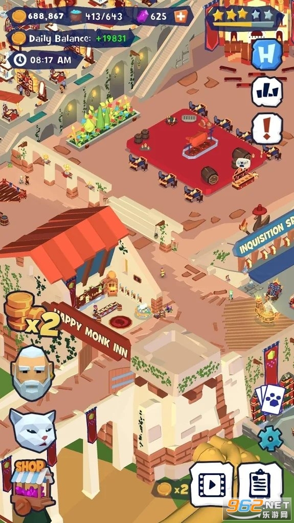 �����ùݴ��(Idle Inn Tycoon)��ͼ1