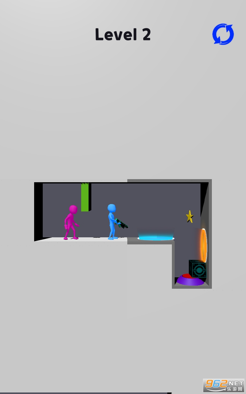 Two Portals One Couple(�����ڶ�һ�Է���Ϸ)��ͼ1