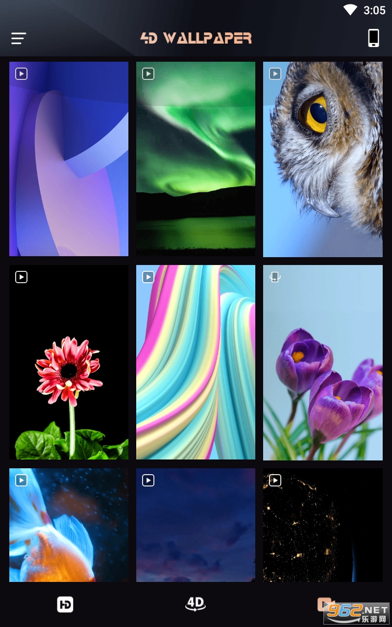 4D Wallpaper app��ͼ1
