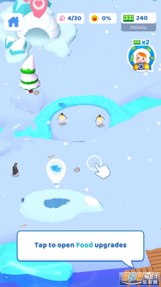 Animal Rescue Tycoon(冰雪动物救助大亨游戏)截图5
