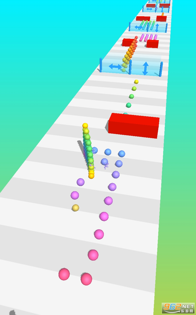 Shapeshift Balls(变形球跑酷游戏)截图0