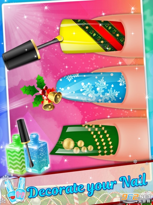 Xmas Beauty Nail Salon游戏截图0