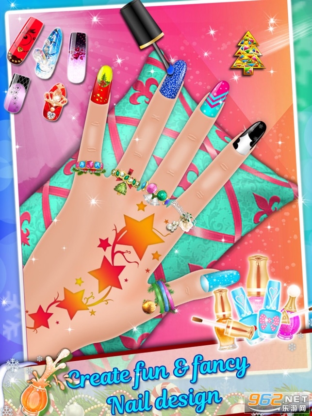 Xmas Beauty Nail Salon游戏截图2