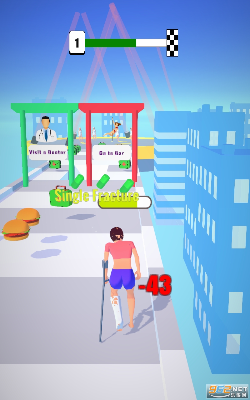 Injury Run��Ϸ��ͼ1
