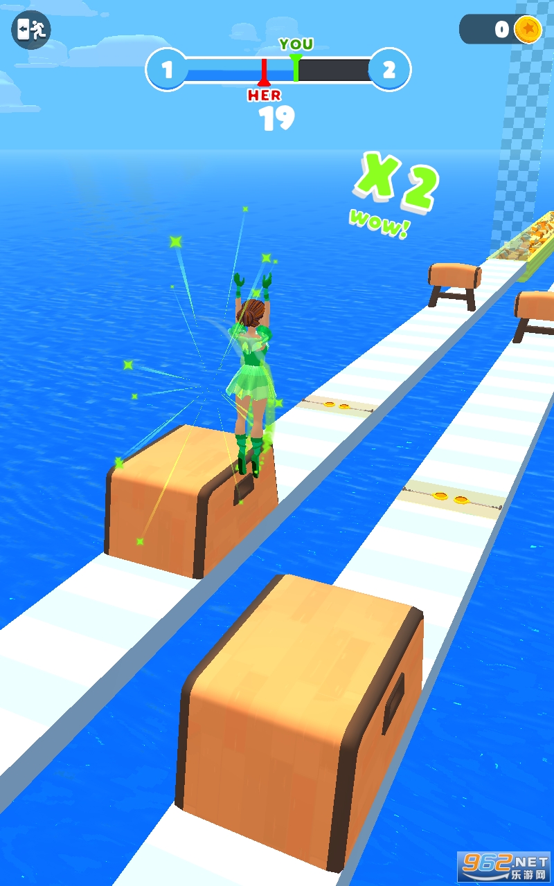 Gym Race(体操比赛3D游戏)截图0