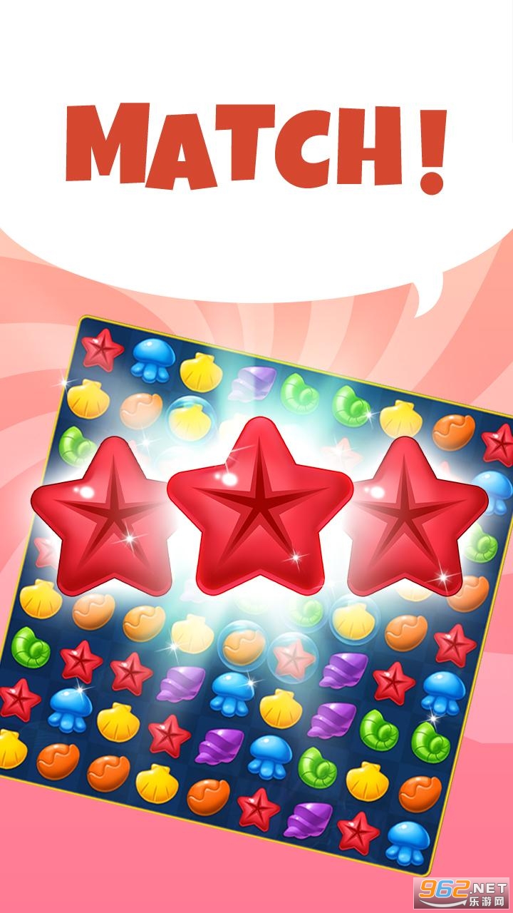Ocean Splash Match 3(����ɽ�����3��Ѱ�)v3.6.4 ��׿���ͼ0