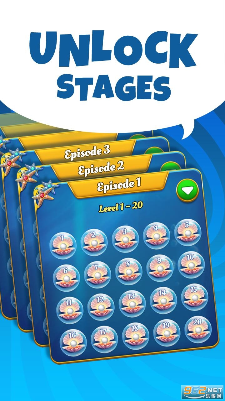 Ocean Splash Match 3(����ɽ�����3��Ѱ�)v3.6.4 ��׿���ͼ2