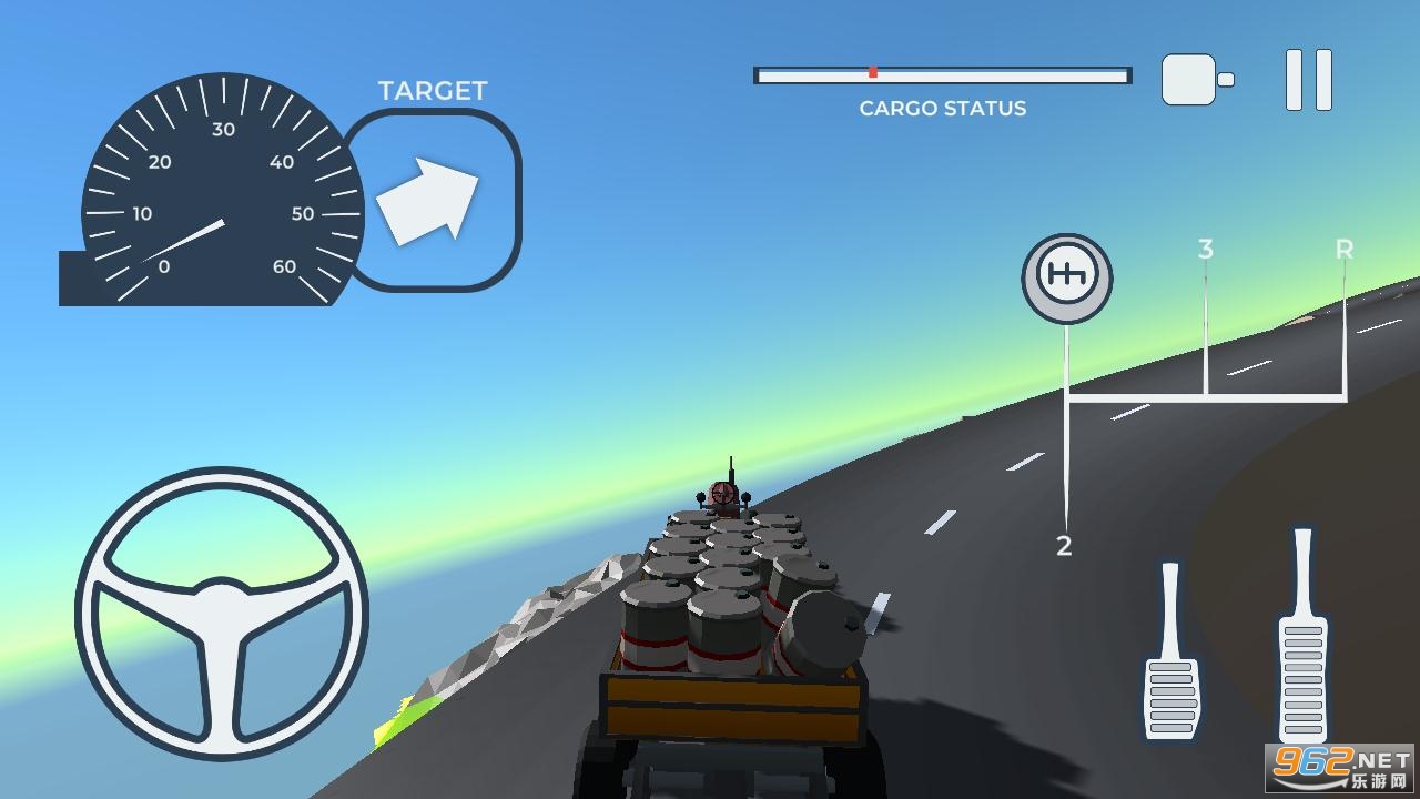 Tractor Driving Offroad: Trolley Transport Cargo(拖拉机越野驾驶安卓版)截图1