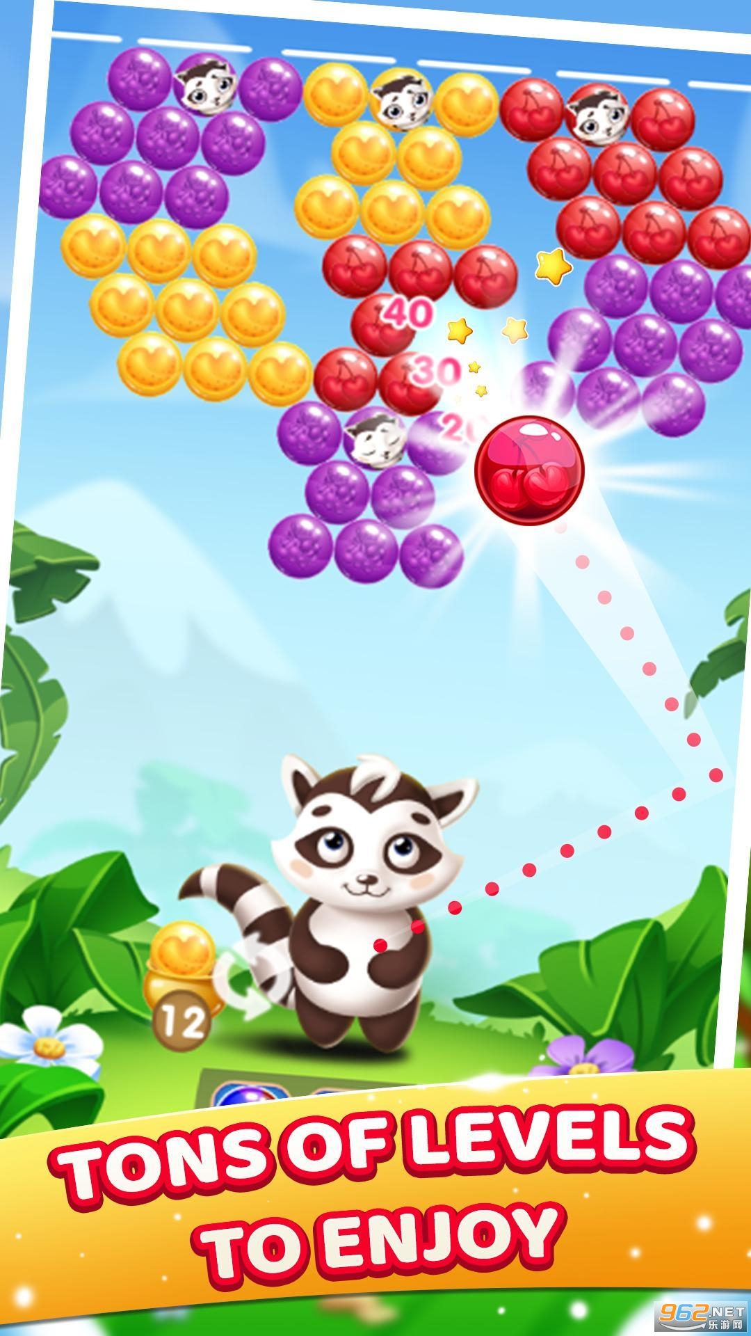 Raccoon Bubbles浣熊泡泡最新版截图1