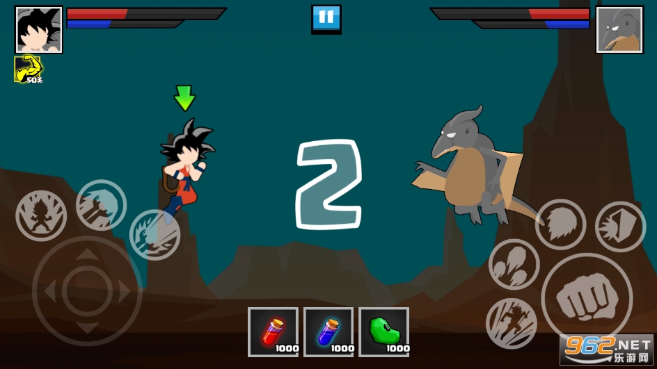 ����˸��������޽�Һ���ʯ��(Stickman Fight)v1.25��ͼ1