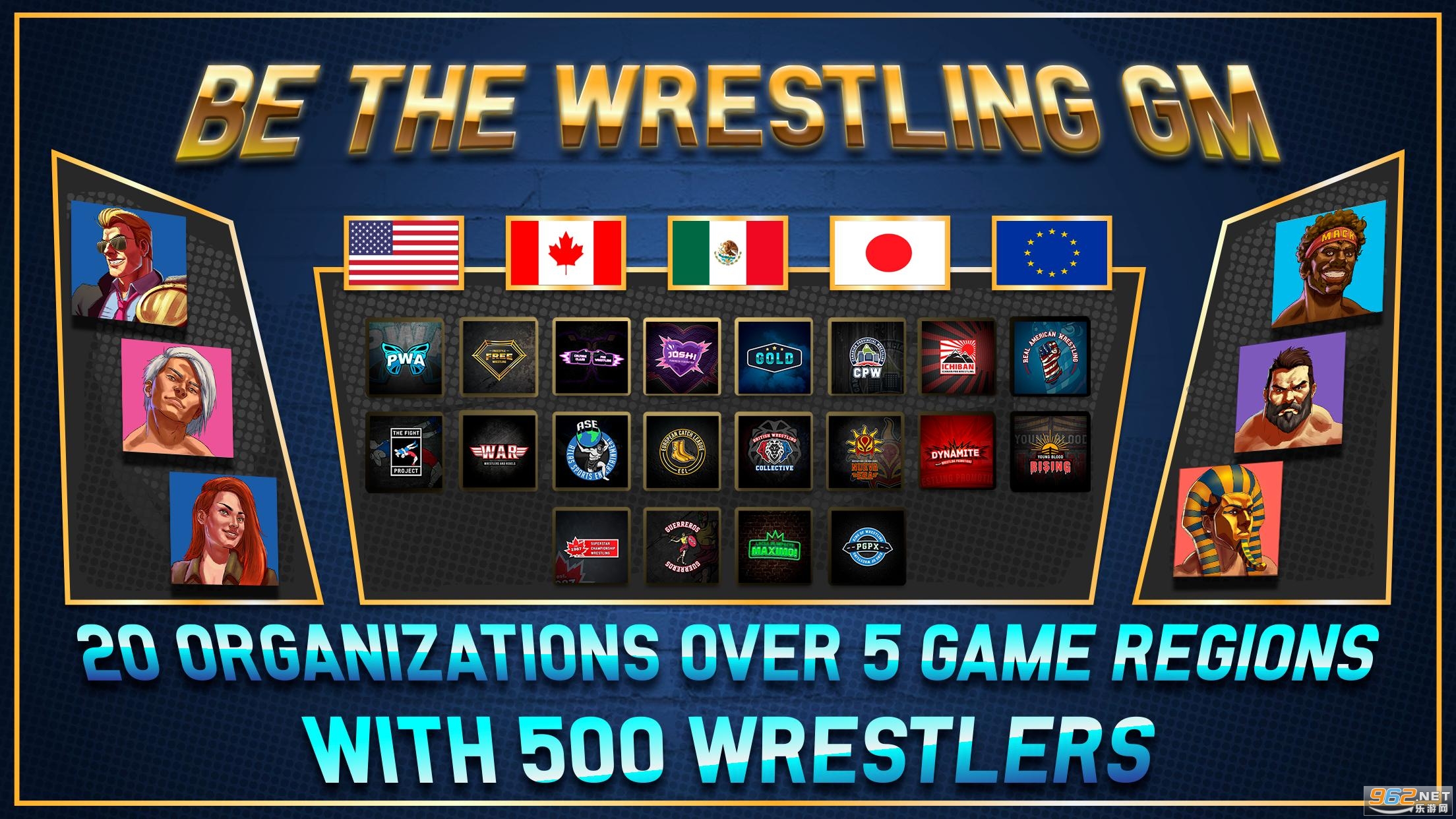 Wrestling GM摔跤总经理截图0