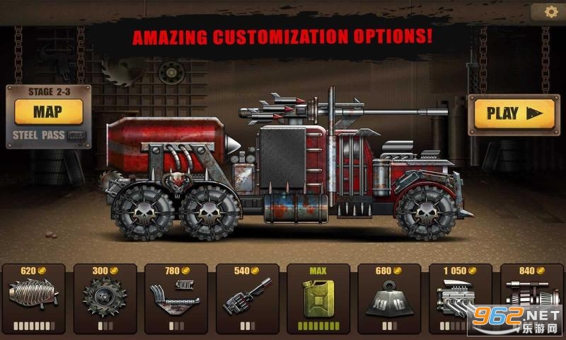 ��ʬɽ���������޽�Ұ�(Zombie Hill Racing)��ͼ0