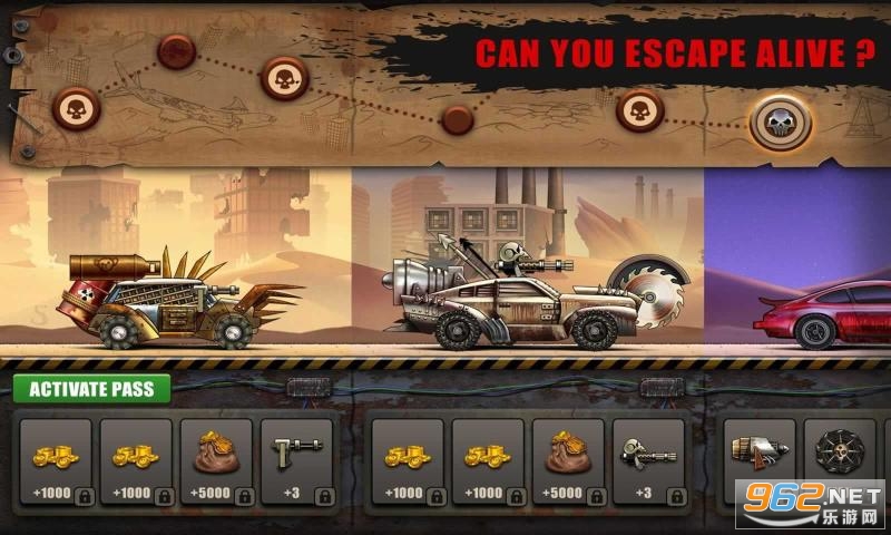 ��ʬɽ���������޽�Ұ�(Zombie Hill Racing)��ͼ2