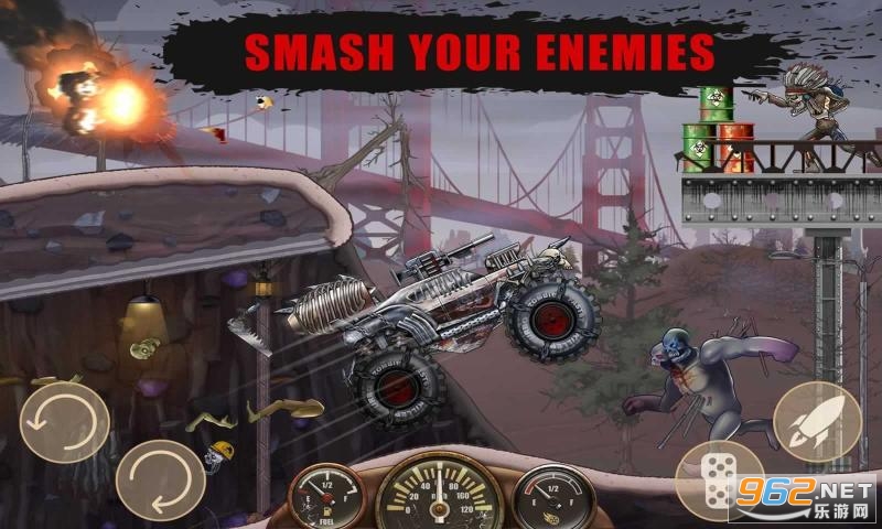 ��ʬɽ���������޽�Ұ�(Zombie Hill Racing)��ͼ1